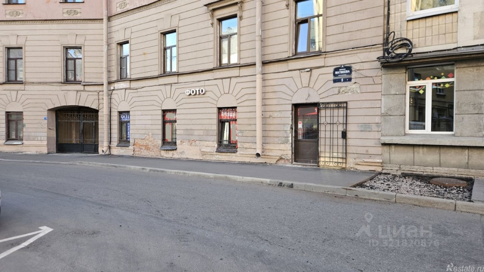 Аренда торгового помещения переулок Матвеева