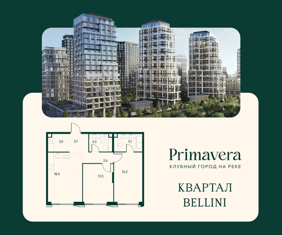 Продажа 2-комн квартиры в новостройке Волоколамское шоссе д.