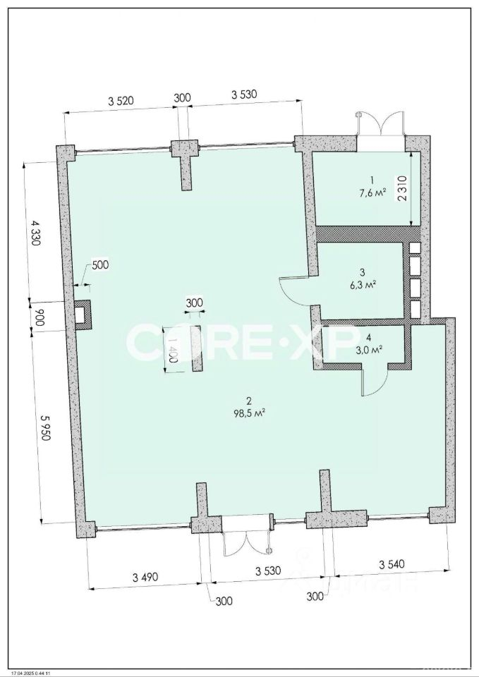 Аренда торгового помещения Береговой проезд,  д. 1Б кМ