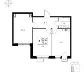 Продать Квартиры в новостройке Марусино пгт., Заречная ул.   1.1