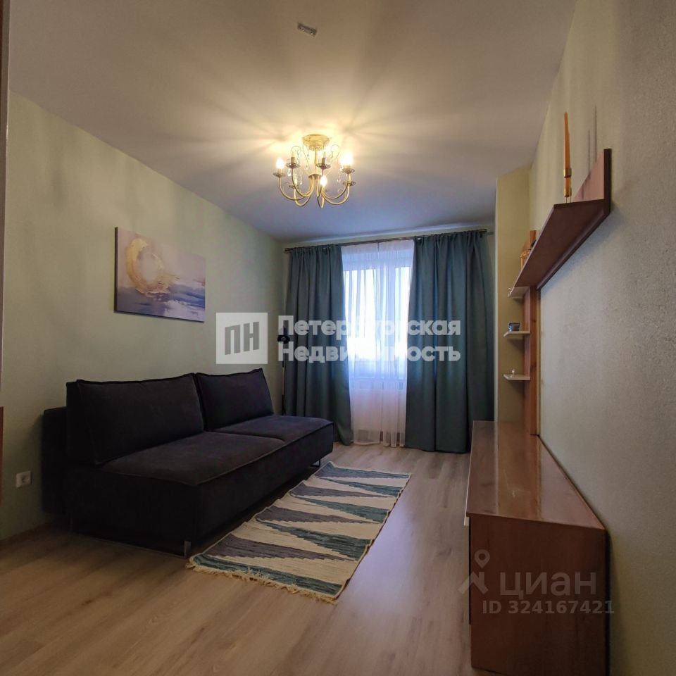 Аренда 1-комн квартиры на вторичном рынке Пулковское шоссе, 42к6