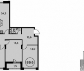 Продать Квартиры вторичка Скандинавский б-р  8 
