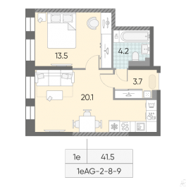 Продажа 1-комн квартиры в новостройке Марка Шагала набережная, д.1к2 Продажа 1-комн квартиры в новостройке Марка Шагала набережная, д.1к2