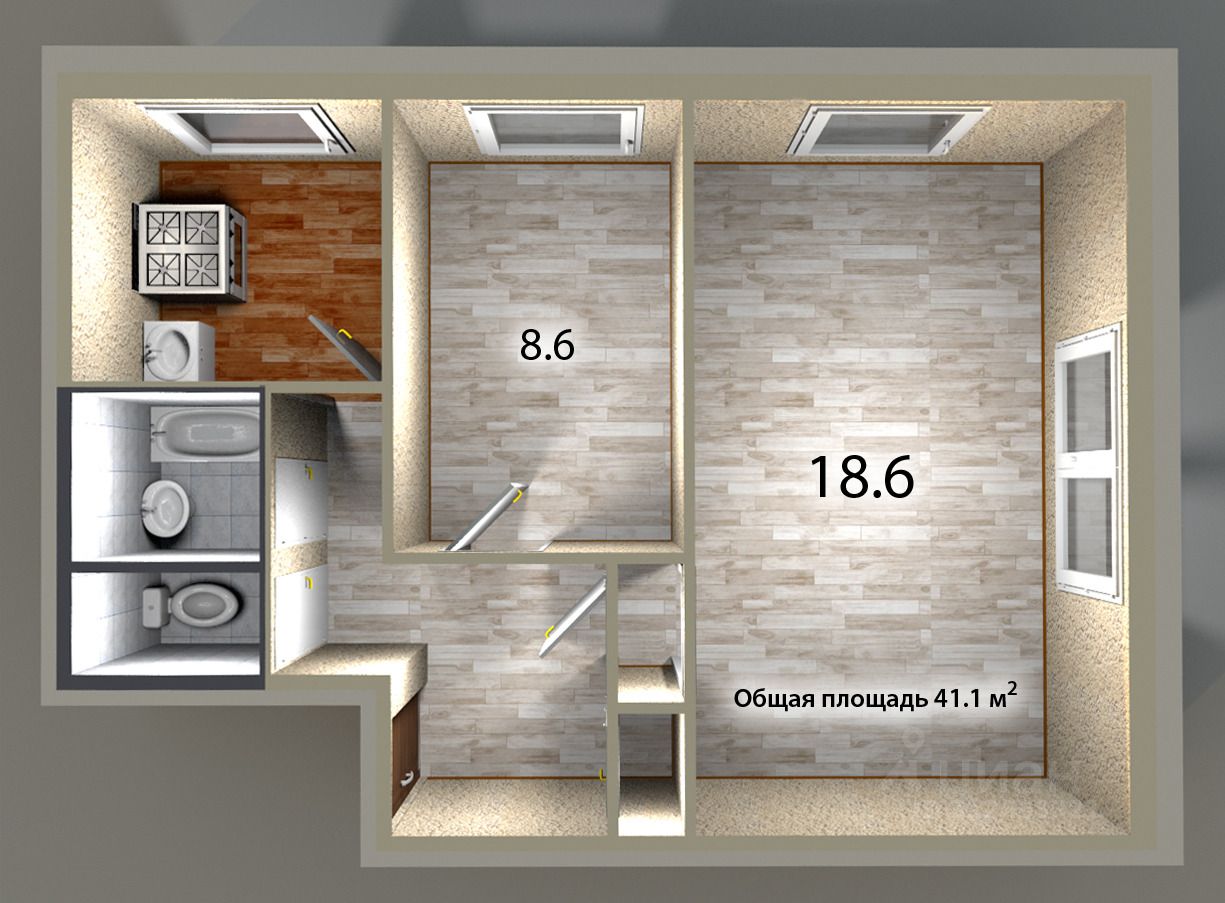 Продажа 2-комн квартиры на вторичном рынке Пискаревский проспект, 143