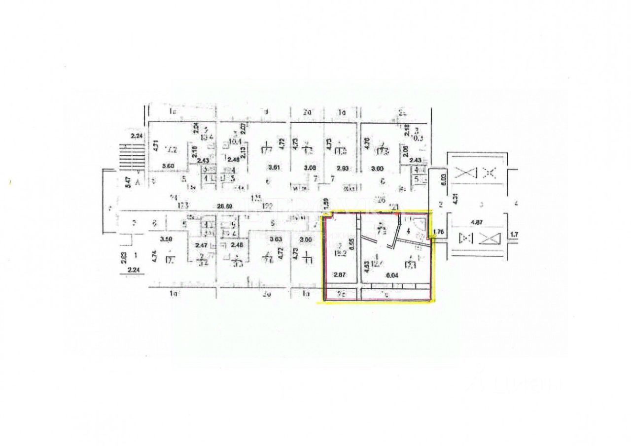 Продажа 2-комн квартиры на вторичном рынке Ясногорская улица, 17К1