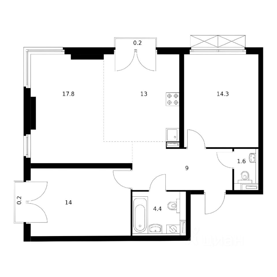 Продажа 3-комн квартиры на вторичном рынке Большая Филевская улица, 3к3