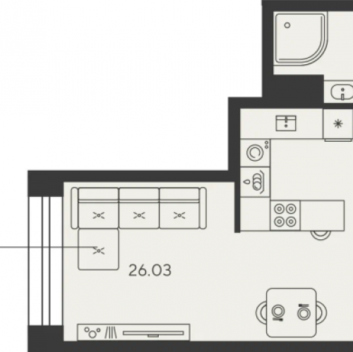 Студия Санкт-Петербург г., Головнина б-р,  к. TITAN