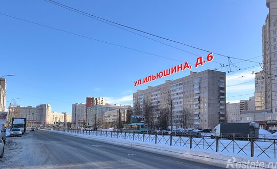 Продажа 2-комн квартиры на вторичном рынке улица Ильюшина,  д. 6