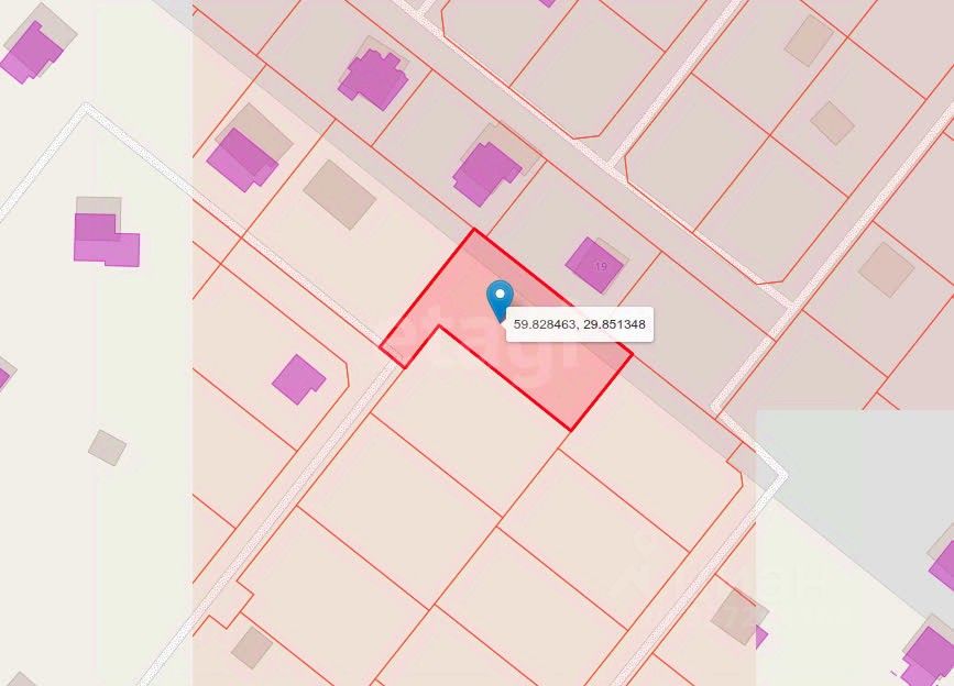 Продажа земли д. Низино, улица Голицынская, 26