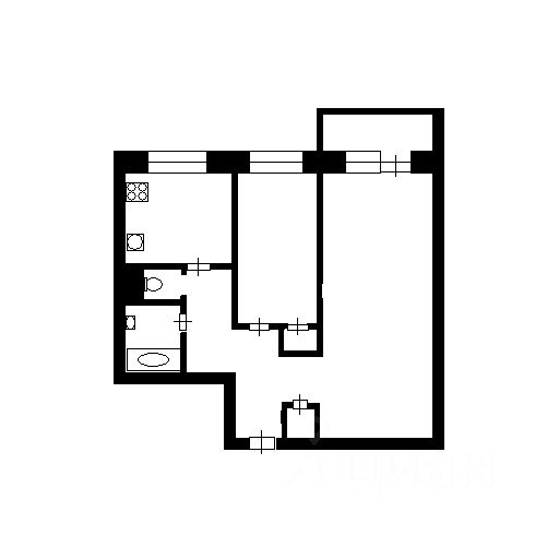 Продажа 2-комн квартиры на вторичном рынке улица Вавилова, 84К4