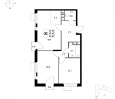 Продать Квартиры в новостройке Марусино пгт., Заречная ул.   1.2