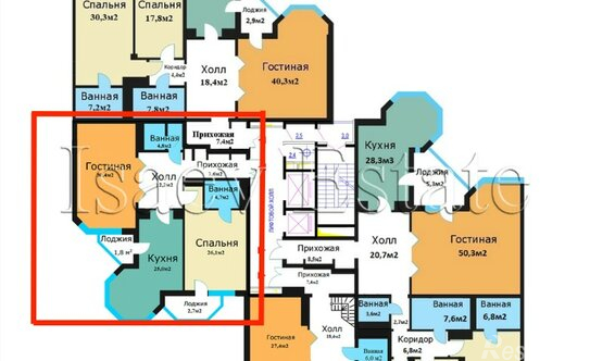 Продажа 2-комн квартиры на вторичном рынке улица Архитектора Власова,  д. 6