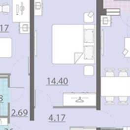 Продажа 2-комн квартиры на вторичном рынке Ручьевская дор,  д. 123 к1