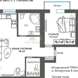 Аренда 1-комн квартиры на вторичном рынке Васильевская ул,  д. 4