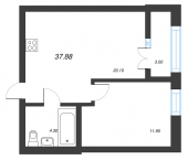 Продать Квартиры в новостройке Новоселье п.   2.3