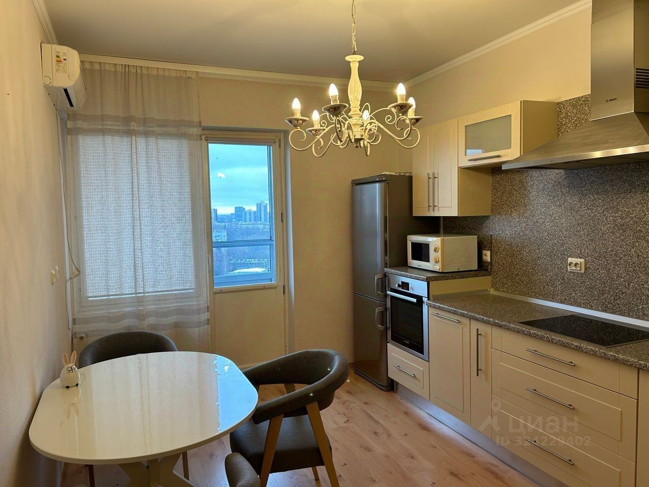 Аренда 1-комн квартиры на вторичном рынке проспект Тореза, 44к2