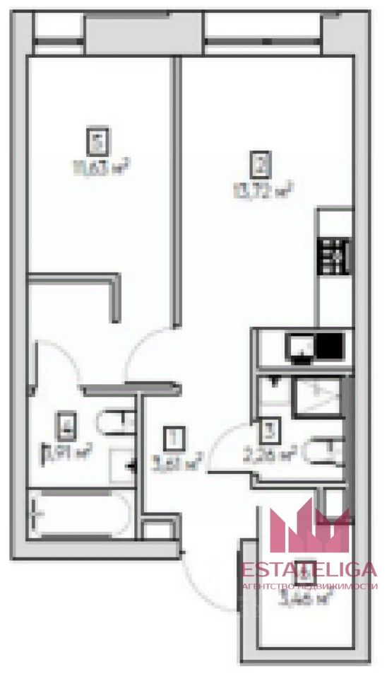 Продажа 1-комн квартиры на вторичном рынке Автомобильный проезд, 4