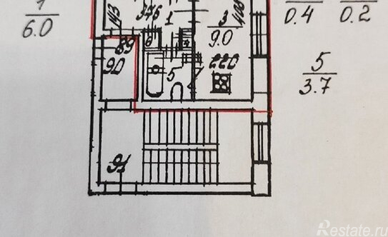 Продажа 2-комн квартиры на вторичном рынке улица Шевченко,  д. 37