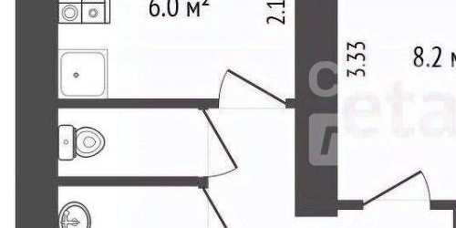 2-комн квартира 11-я Парковая улица, 48К2