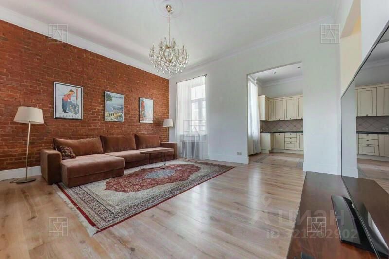 Аренда 3-комн квартиры на вторичном рынке Страстной бульвар, 4С4