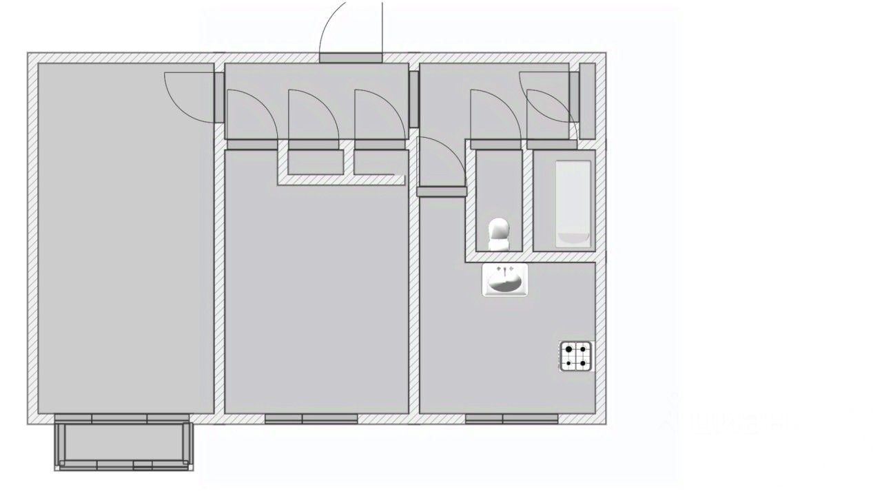 Продажа 2-комн квартиры на вторичном рынке Ломоносов, Ораниенбаумский проспект, 37к2