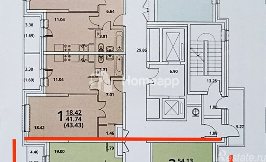 Продажа 3-комн квартиры на вторичном рынке проектируемый проезд № 6630
