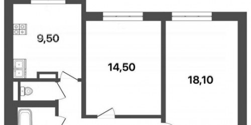 2-комн квартира проезд Одоевского,  д. 11,  к. 2