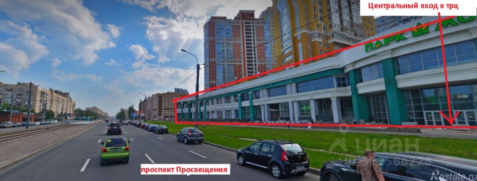 Аренда торгового помещения Просвещения пр-кт,  д. 43