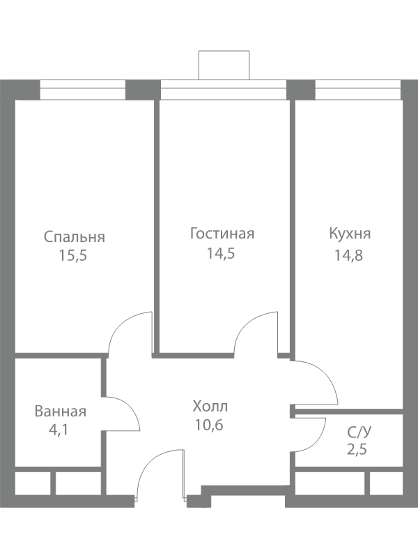 Продажа 2-комн квартиры в новостройке Москва г., Сколковское ш.,  к. 4
