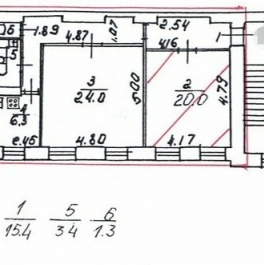 Продажа 2-комн квартиры на вторичном рынке Средний пр-кт,  д. 32