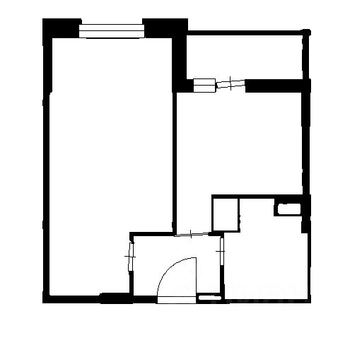 Аренда 1-комн квартиры на вторичном рынке улица Среднерогатская, 16к6