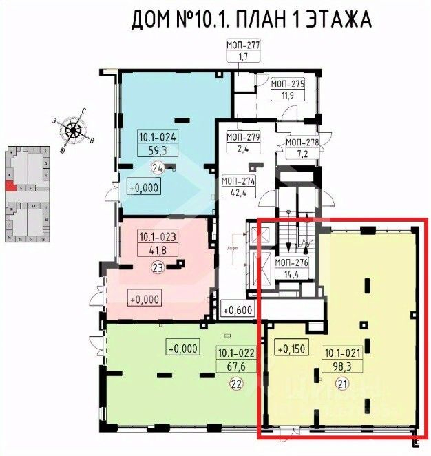 Аренда торгового помещения ул Лобановский Лес,  д. 7