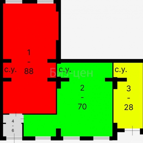 Офис улица Есенина,  д. 1,  к. корп. 1