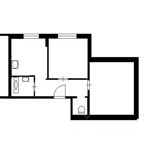 Продажа 2-комн квартиры на вторичном рынке Мурино, аллея Охтинская, 14