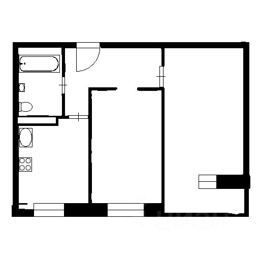 Продажа 2-комн квартиры на вторичном рынке Дмитров, Сенная улица, 24