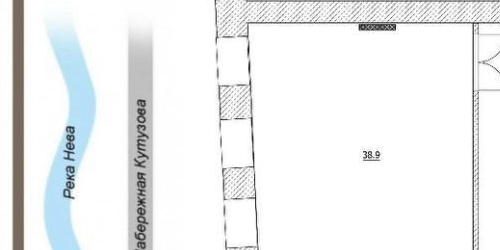 3-комн квартира набережная Кутузова, 26