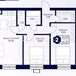 Продажа 2-комн квартиры на вторичном рынке Озерецкое, б-р Радости,  д. 10