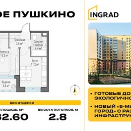 Продажа 1-комн квартиры на вторичном рынке Пушкино г, Александра Меня ул