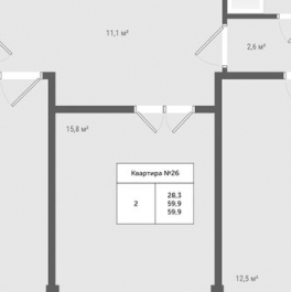 Продажа 2-комн квартиры на вторичном рынке ул Лесная,  д. 34/1,  к. 1