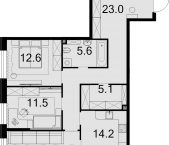 Продать Квартиры в новостройке Москва г., Расплетина ул.   3