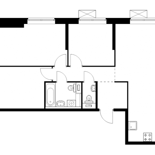 3-комн квартира Москва г., Кронштадтский б-р,  к. 1.3