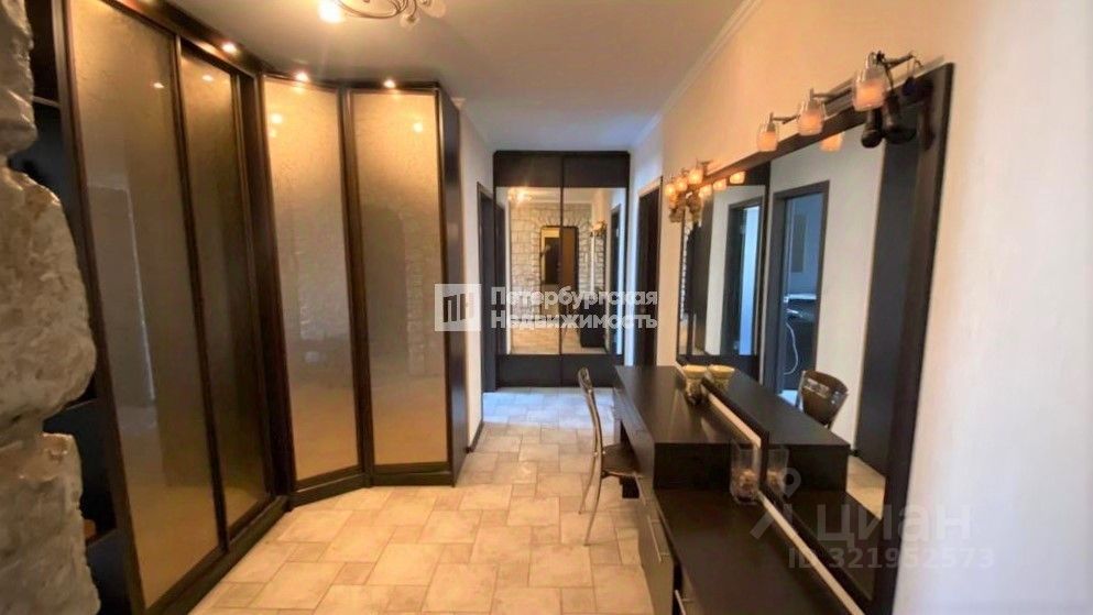 Аренда 3-комн квартиры на вторичном рынке Пулковское шоссе, 26к7