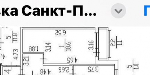 1-комн квартира Малая Балканская улица,  д. 50,  к. 1