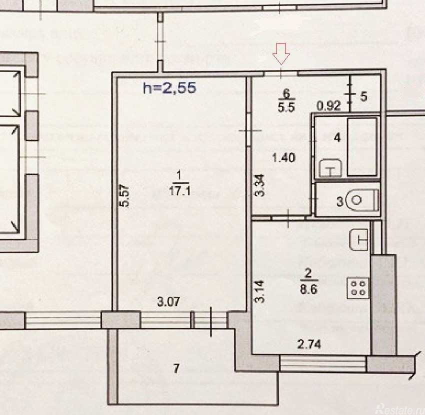 Продажа 1-комн квартиры на вторичном рынке Раменское г., Гурьева ул., 17