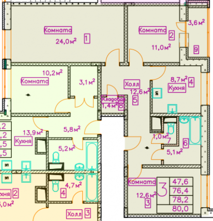 Фото планировки Фото планировки