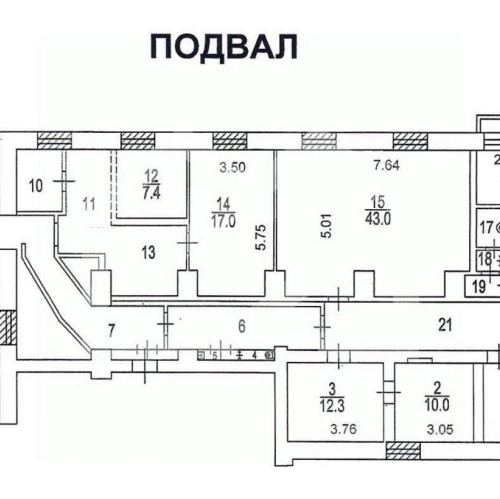 Помещение свободного назначения улица Кржижановского,  д. 20/30 к5