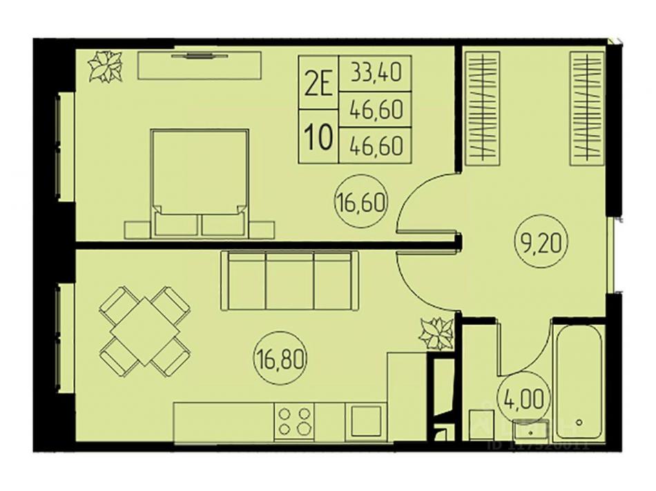 Продажа 1-комн квартиры в новостройке Пушкино, Ярославское шоссе,  д. 183