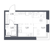Продать Квартиры в новостройке Заречье п., Заречная ул.   4
