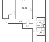 Продать Квартиры в новостройке Стрельна п., Будённого пр-кт   5.5