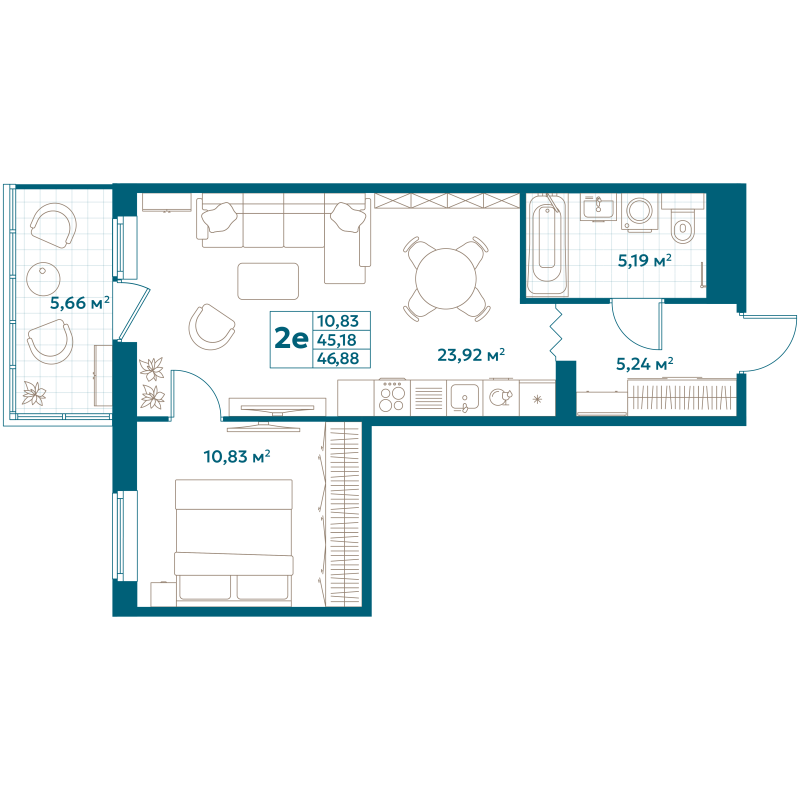 Продажа 1-комн квартиры в новостройке Москва г., Новоостаповская ул.,  к. Flow